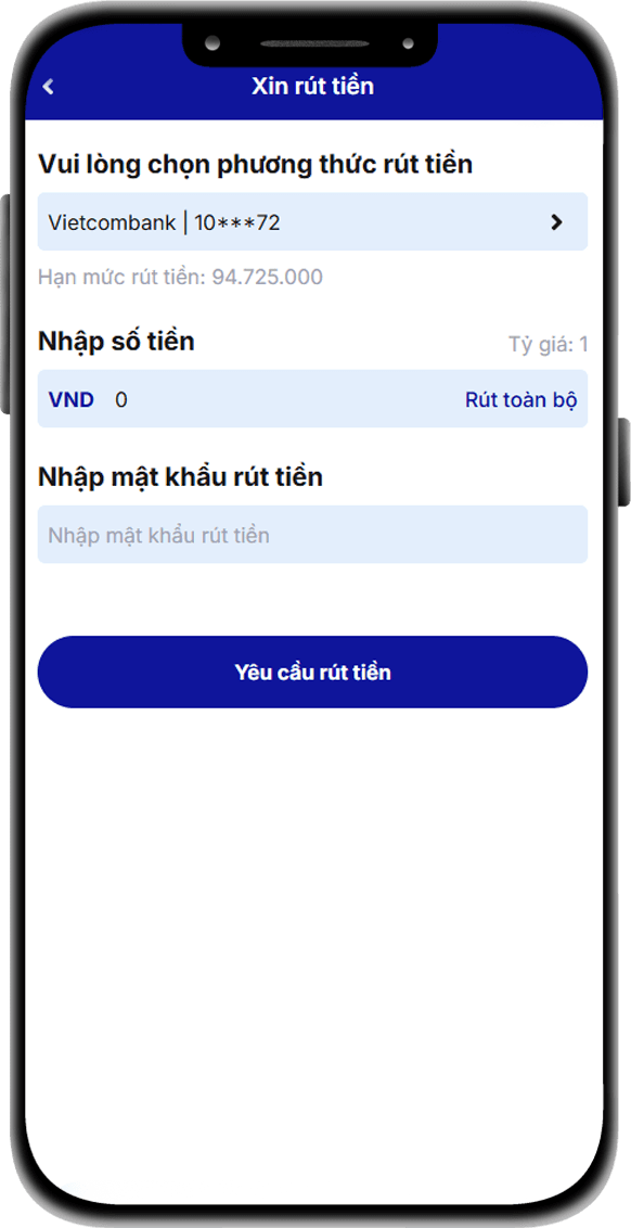 Rút tiền